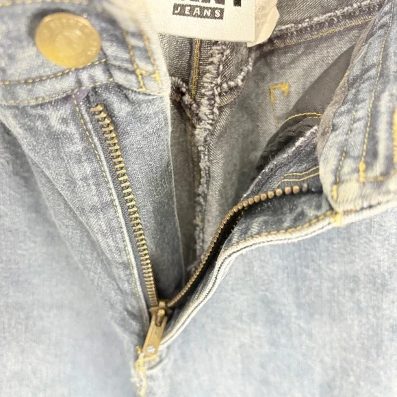Vintage DKNY Jeans Womens Size 8 Medium Wash Straight Leg Denim Jeans USA - Picture 5 of 7